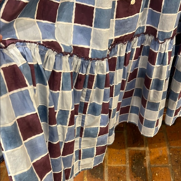 Daydress Tove Dress in Blue Zellige - Picture 6 of 9